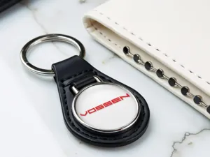 Vossen Cadena Llave Cuero Duradero Moderno Look Carrera